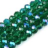 Electroplate Glass Beads Strands EGLA-A044-T6mm-L18-1