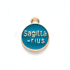 Alloy Enamel Pendants ENAM-S124-01A-05F-3