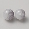 Two Tone Crackle Glass Beads GGLA-TAC0008-02E-2
