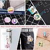 20Pcs 10 Style Acrylic Blank Pendants DIY-CJC0002-012-8