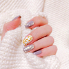 Stainless Steel DIY Nail Art Templates MRMJ-WH0092-042-4
