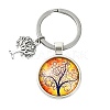 Alloy Glass Keychains KEYC-YW00008-05-1