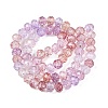 Transparent Glass Beads Strands GLAA-T023-6mm-A03-2
