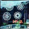 Waterproof PVC Colored Laser Stained Window Film Adhesive Stickers DIY-WH0256-053-6
