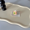 Afternoon Tea Resin & Plastic Adjustable Finger Rings for Women RJEW-K317-01F-1