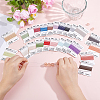 24Pcs 24 Colors Pure Silk Cord OCOR-BBC0001-05-3