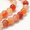 Natural Agate Beads Strands G-F417-01-8mm-3
