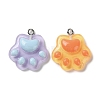 Cartoon Translucent Resin Pendants RESI-D071-01-2