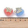 Druzy Resin Pendants RESI-M034-02-3