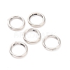 925 Sterling Silver Spring Gate Rings STER-D036-10AS-01-3