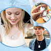 16Pcs 316 Stainless Steel Locket Pendants STAS-ME0003-42-4