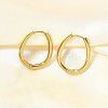 Ion Plating(IP) Stainless Steel Hoop Earrings X-EJEW-P232-02G-4