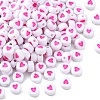 Opaque Acrylic Beads X2-MACR-N008-57F-2