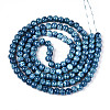 Baking Paint Glass Beads Strands DGLA-N016-6mm-10-2