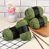 5Pcs Polyester Yarn for Knitting & Crochet YCOR-SZ0001-03P-4
