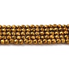 Electroplate Glass Beads Strands LS-GLAA-H021-01A-FP04-2