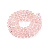 Electroplate Glass Beads Strands EGLA-A044-T8mm-L22-3