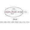 304 Stainless Steel Dapped Chains CHS-CJC0001-04P-2