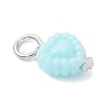 Opaque Acrylic Pendants PALLOY-JF04351-01-4
