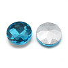 Pointed Back Glass Rhinestone Cabochons RGLA-T029-8mm-13-2