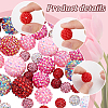   66pcs 11 style Polymer Clay Rhinestone Beads RB-PH0001-29-4