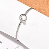 Tarnish Resistant 304 Stainless Steel Bangle BJEW-H530-01P-6