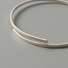 Sterling Silver Rectangle Flat Wire STER-WH0012-02S-2