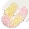 Transparent Painted Glass Beads Strands DGLA-A034-T4mm-A25-1