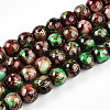 Baking Paint Glass Beads X1-DGLA-N003-8mm-B07-1