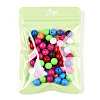 Macaron Color Plastic Yin-yang Resealable Bags OPP-N001-01E-03-3