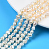 Natural Cultured Freshwater Pearl Beads Strands X-PEAR-N014-05B-5