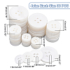 120Pcs 4 Style 4-Hole Natural Shell Buttons FIND-GA0003-28B-2