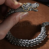 Dragon Brass Cuff Bangles for Men FS-WGEACA2-02-2
