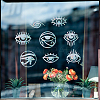 Waterproof PVC Colored Laser Stained Window Film Adhesive Stickers DIY-WH0256-025-6