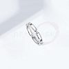 Simple Style 925 Sterling Silver Finger Rings FS-WG80334-01-1