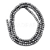Synthetic Terahertz Stone Beads Strands G-H327-L03-01-2