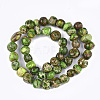 Natural Imperial Jasper Beads Strands G-S355-09B-2