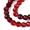 Transparent Glass Beads Strands GLAA-N074-01A-19-4