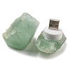 Nuggets Natural Fluorite USB Night Light G-Q170-02F-3