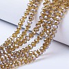 Electroplate Glass Beads Strands EGLA-A034-T10mm-A12-1