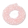 Baking Electroplate Glass Beads Strands DGLA-A039-J2MM-B14-2