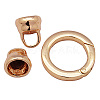 Brass Spring Gate Rings KK-A001-G-1-2