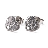 304 Stainless Steel Stud Earring Findings STAS-I183-06A-P-2