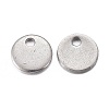 Non-Tarnish 201 Stainless Steel Charms STAS-F255-043P-6mm-2