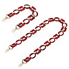 2Pcs Oval & Square Acrylic Bag Handle FIND-GN0001-14B-2