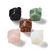 Natural & Synthetic Gemstone Carved House Figurines DJEW-P015-01-1