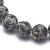 Natural Sesame Jasper/Kiwi Jasper Bead Stretch Bracelets X-BJEW-K212-A-033-3