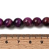 Grade AB Natural Tiger Eye Beads Strands G-B133-A02-8MM-04-10