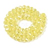 Electroplate Glass Beads Strands EGLA-A044-T8mm-B29-3