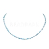 3Pcs 3 Color Glass Seed Beaded Necklaces Set NJEW-JN04334-4
